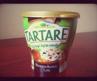 serek tartare borowikowy
