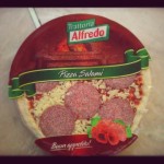 Pizza Alfredo Salami