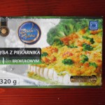 ryba z piekarnika w sosie brokułowym z biedronki