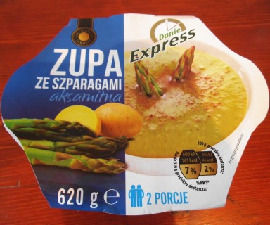 gotowa zupa szparagowa z biedronki