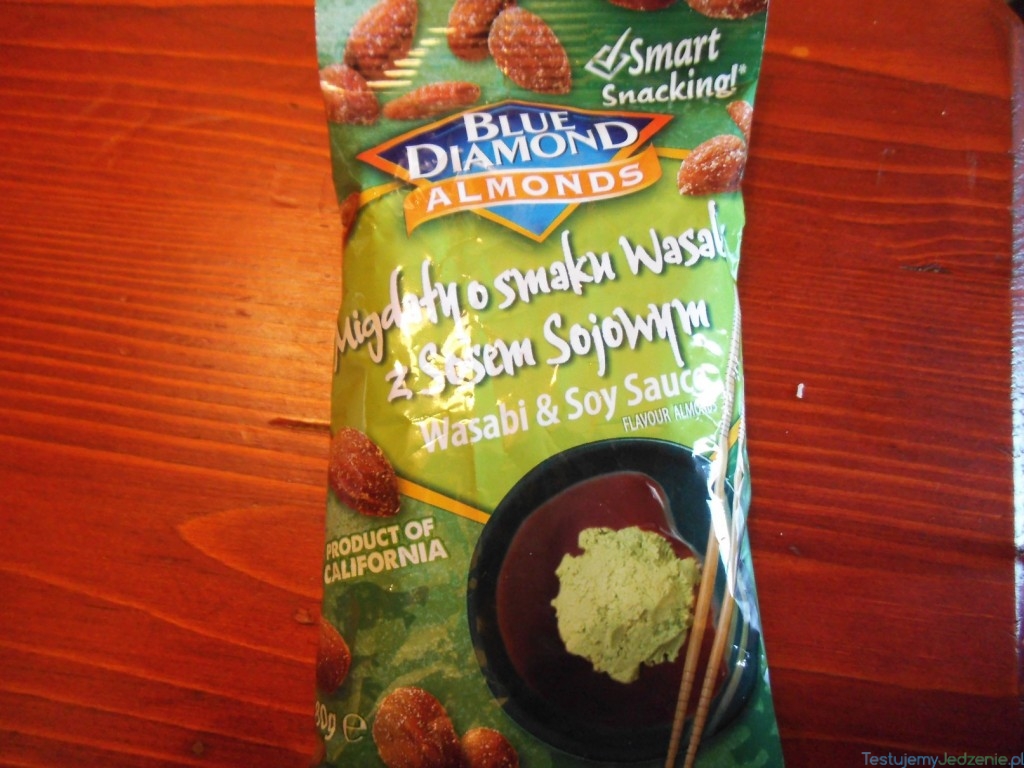 migdały wasabi blue diamond