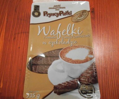 Wafelki Pryncypałki Cappuccino