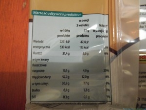pryncypałki kcal