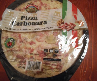 pizza carbonara biedronka