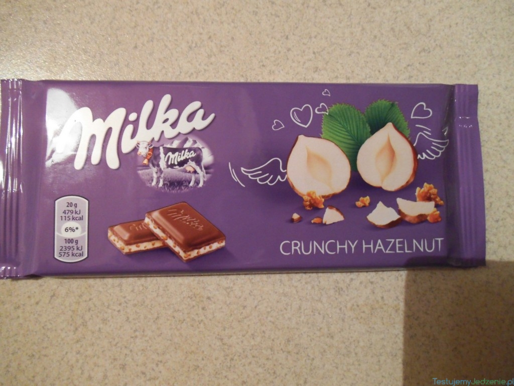 czekolada milka crunchy hazelnut