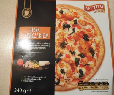 pizza z kurczakiem apetito crunchy