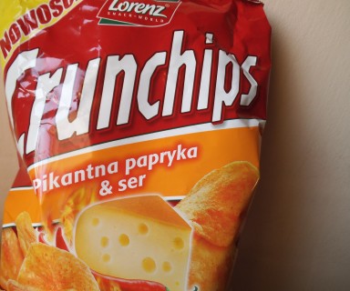 crunchips pikantna papryka & ser