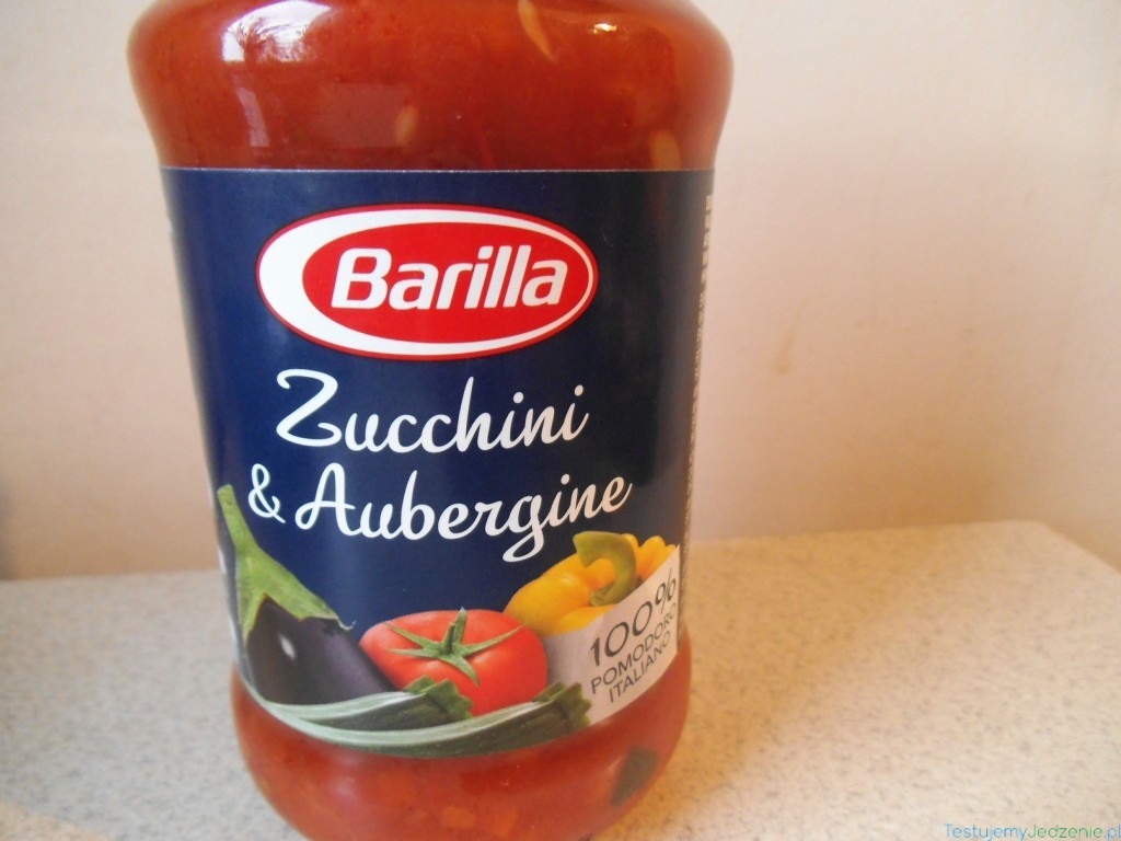 barilla z cukinią i bakłażanem