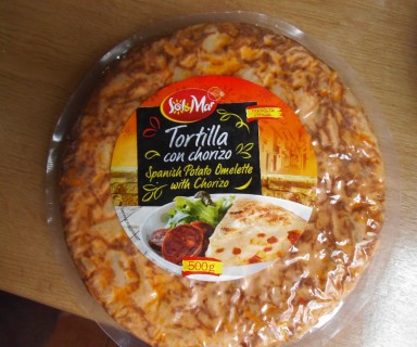 lidl tortilla z chorizo