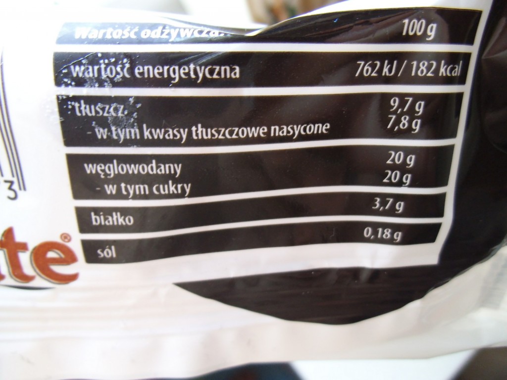 koral lody łaciate kcal