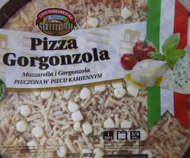 pizza gorgonzola z biedronki