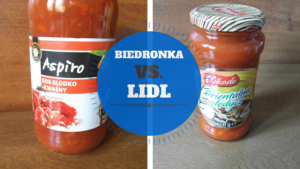 sosy z biedronki i lidla