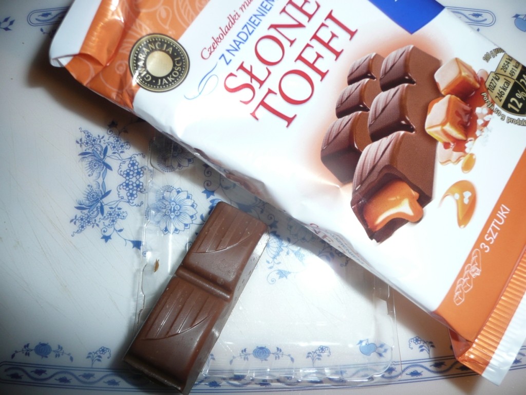 czekoladki słone toffi 