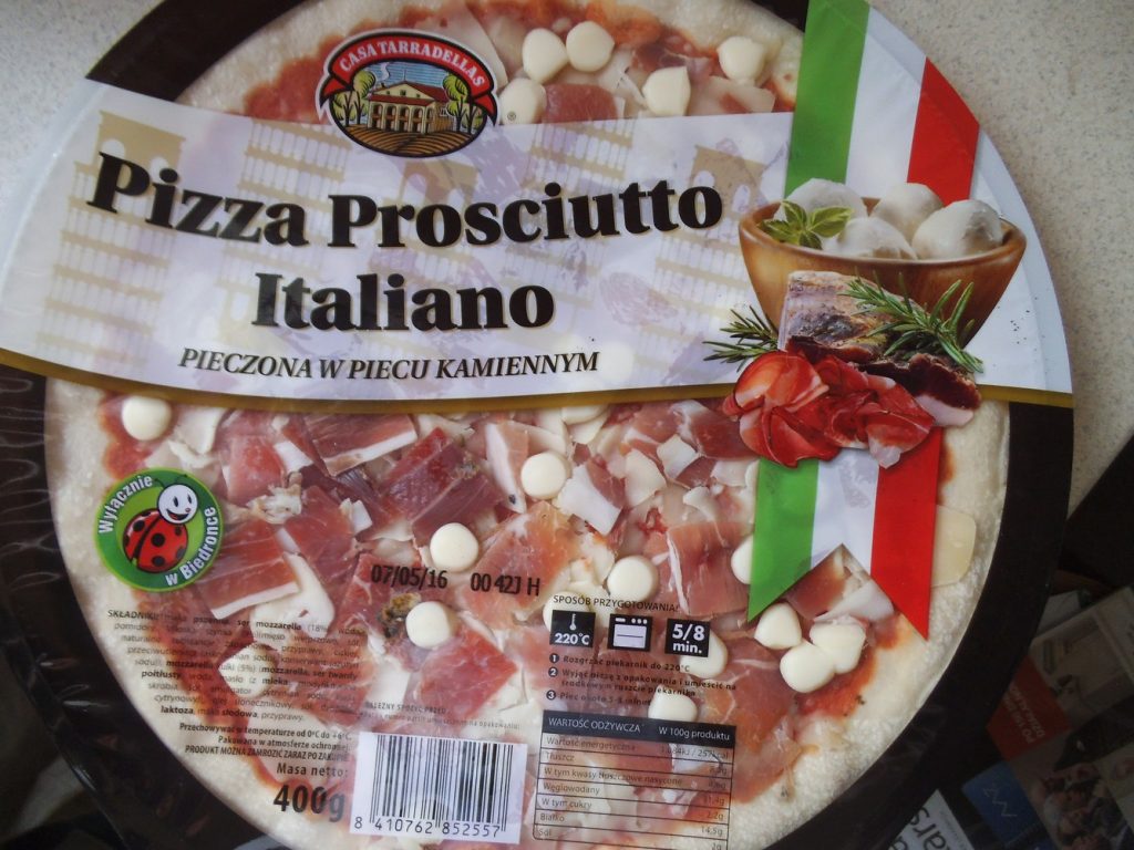 italiano pizza prosciutto