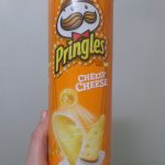 test Pringles Cheesy Cheese