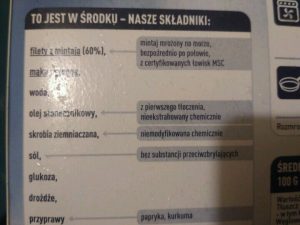 skład nuggetsy rybne frosta