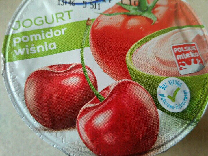 Jogurt Pilos Pomidor i Wiśnia test