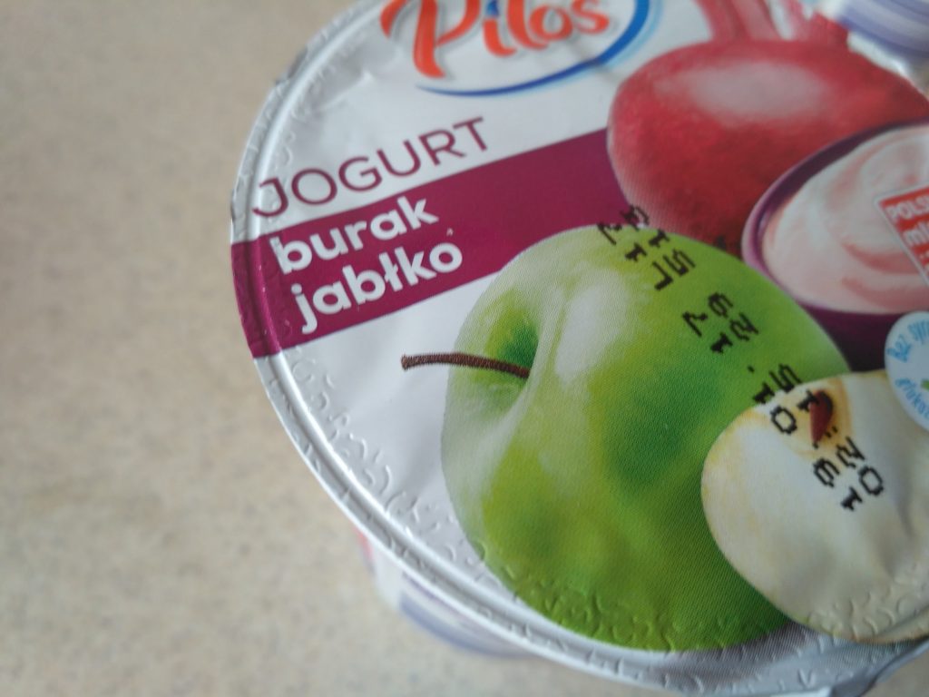 test Jogurt Pilos Jabłko i Burak