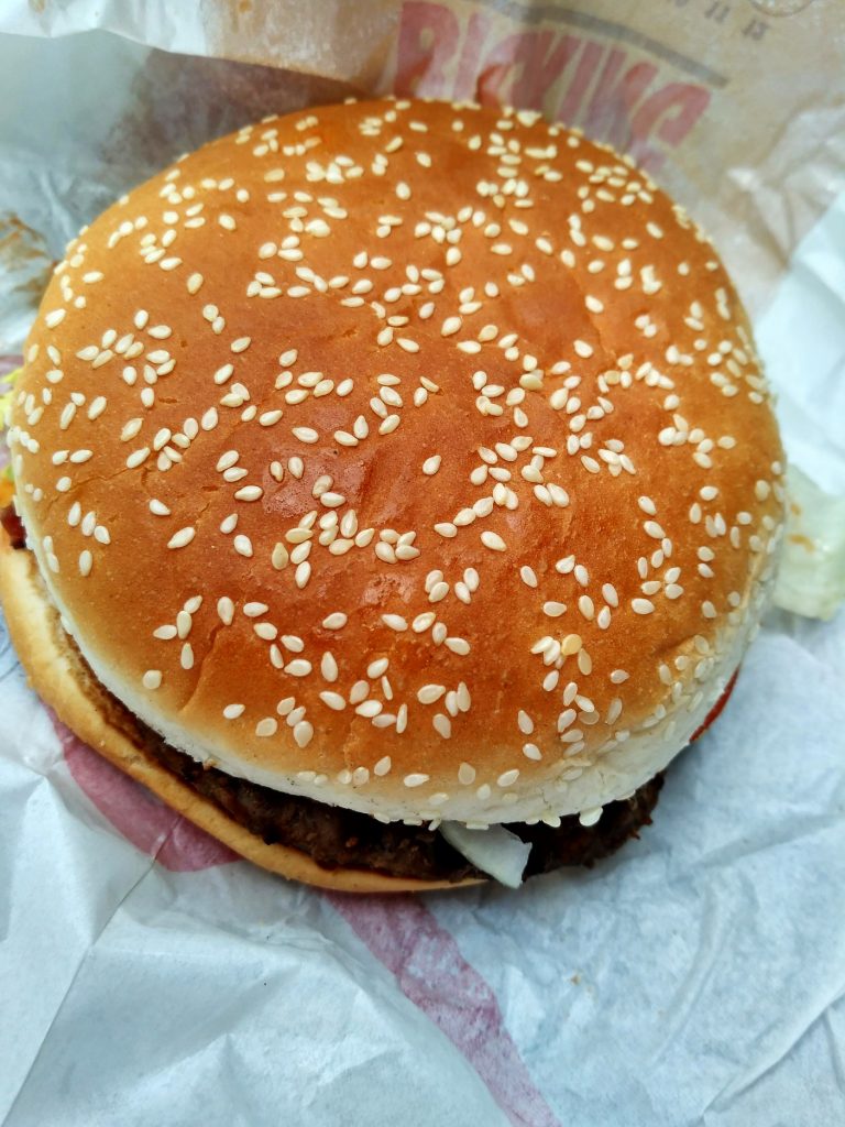 Spicy Mexican Whopper z burger king