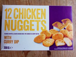 lidl nuggetsy z sosem curry