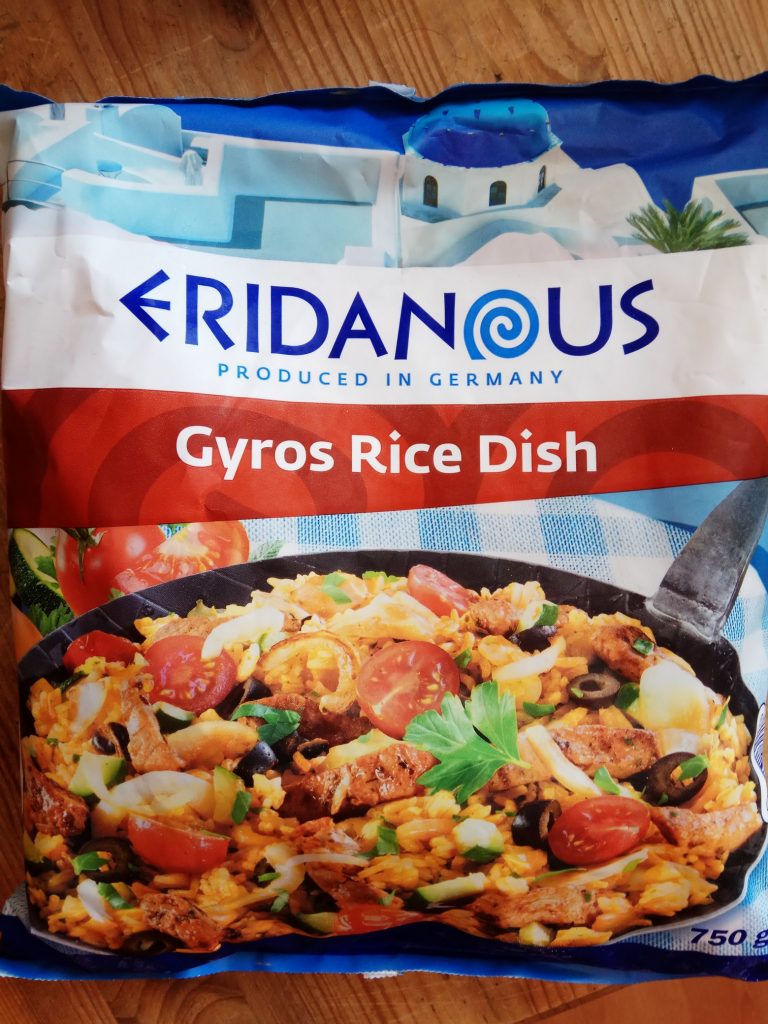 lidl gyros z ryżem