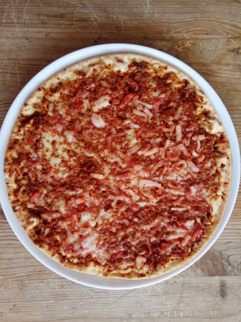 pizza bbq z lidla test