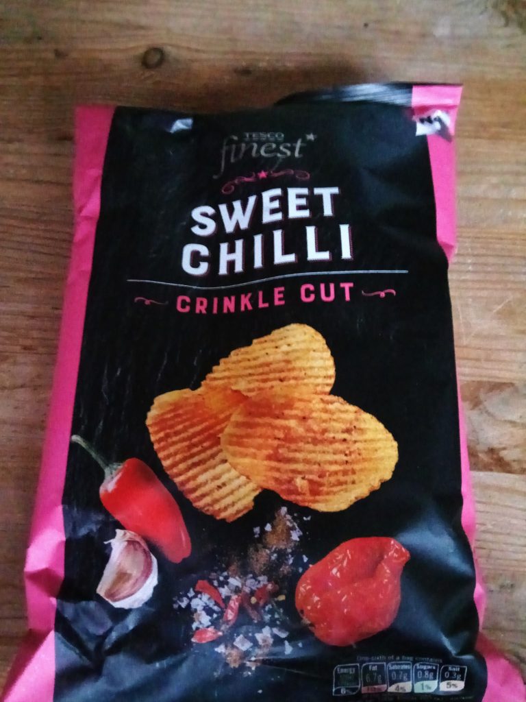 Chipsy Tesco Finest Sweet Chilli test