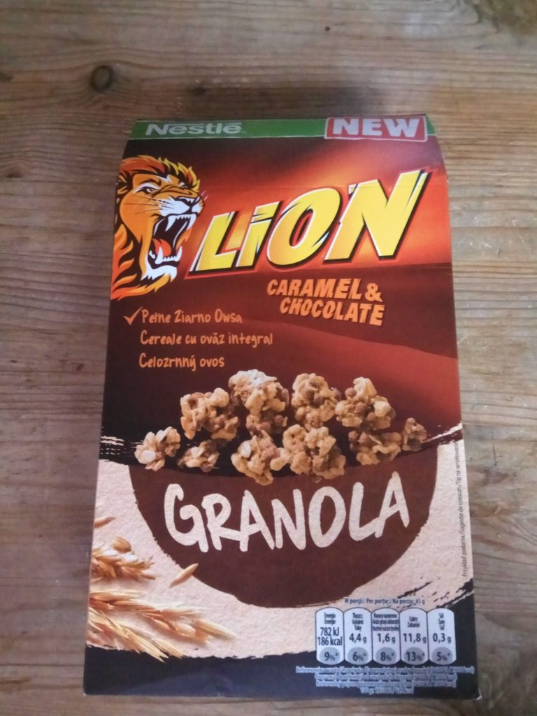 test granoli lion