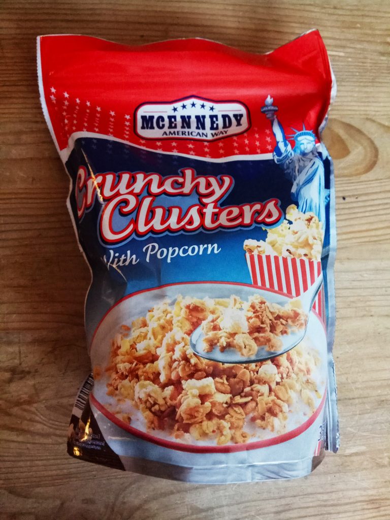 musli z popcornem z lidla