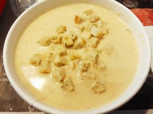 test zupa serowa z north fish