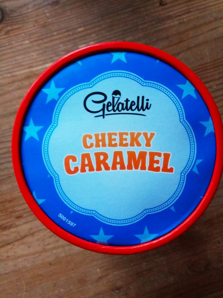 test lodów cheeky caramel z lidla